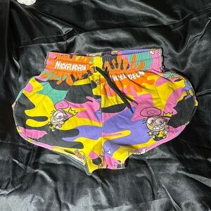 Fashion Nova Nickelodeon collab high rise shorts